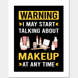 Warning Makeup Posters and Art